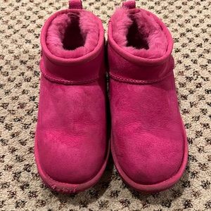 Girls Ultra Mini Uggs- PINK